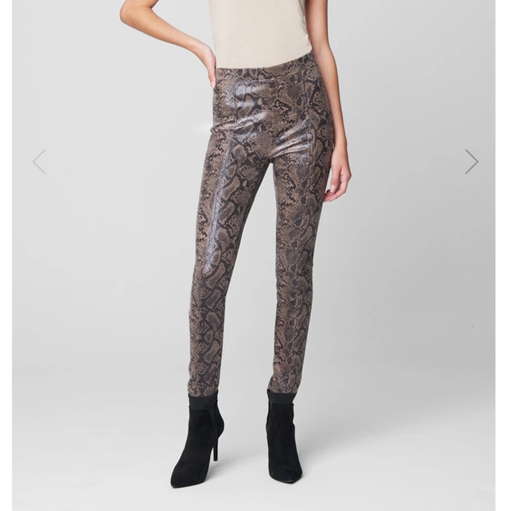 BLANKNYC vegan leather legging in boomslang